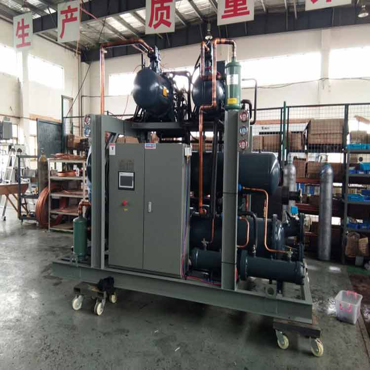 -80℃制冷機組 生物業用復疊冷凍機組